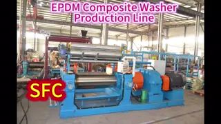 PLC Controlled Customizable Two Roll Mixer Hard Gear Reducer With Bearing Open Mill For Rubber Mixing