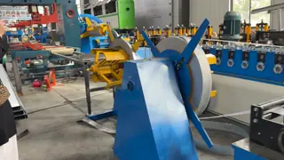 Fast Speed T24X26 Hydraulic Punching Cross Ceiling T Grid Roll Forming Machine