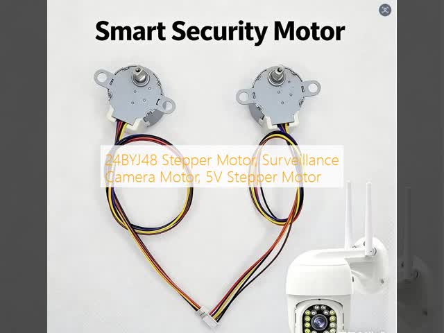 24BYJ48 Stepper Motor, Surveillance Camera Motor, 5V Stepper Motor