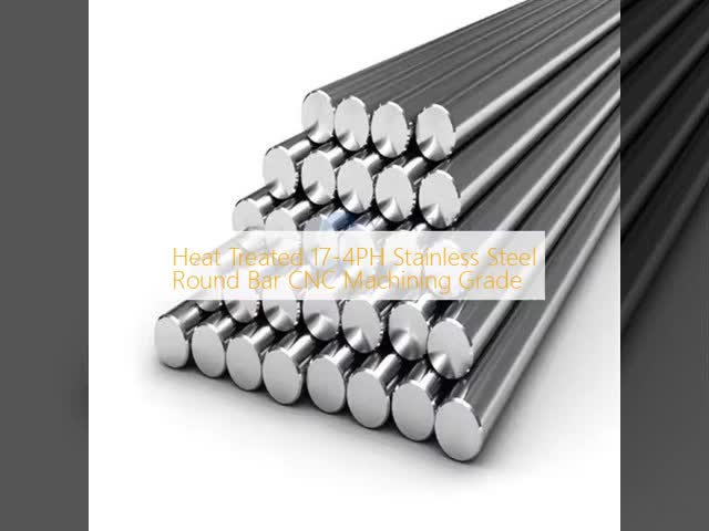 Heat Treated 17-4PH Stainless Steel Round Bar CNC Machining Grade