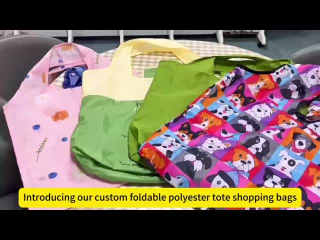 Custom Heavy Duty Water Resistant Shopping Tote Bag with Eco-Friendly Design and Custom Logo Printing