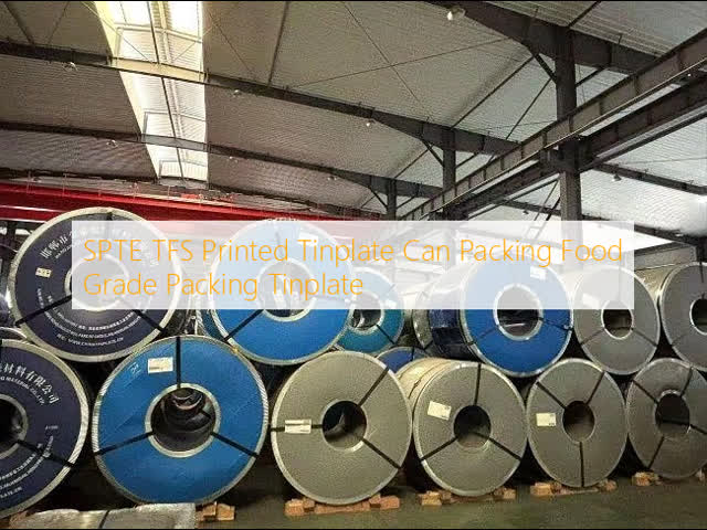 SPTE TFS Printed Tinplate Can Packing Food Grade Packing Tinplate