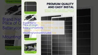 400w solar rv kit rv solar panel system off-grid system solar power system solar energy system for rv and camping