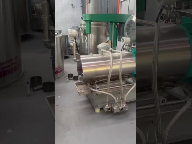 WMS50 Sand Mill: Nano Grinding Efficiency