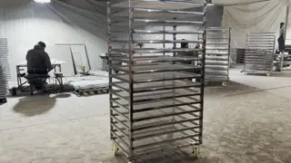 Removable Stainless Steel Drying Dehydrate Rack Shelves Cooling Trolley Rack Trolley
