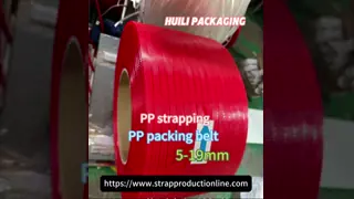 100% polypropylene PP packing belt PET PP strapping band suitable for semi-automatic strapping machines