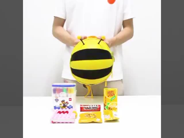 Manufacturer EVA Bee Backpack Hardshell Backpack Child School Bag For Kids