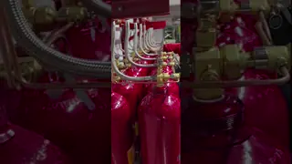 Rapid Discharge High Pressure IG541 Fire Suppression Flooding System