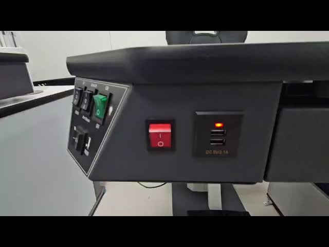 GD7524A Ophthalmic Chair Unit With Table For One Instrument Arm Adjustable Left & Right