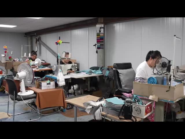 Factory video: Seat production process demonstration