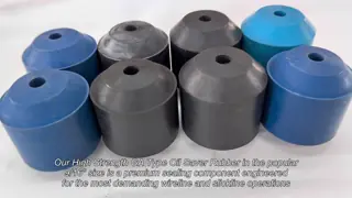 Well Accessories HNBR Nitrile Oil Saver Rubbers Custom Made