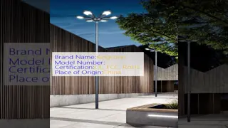 Lily-shaped Solar Outdoor Garden Lamp 2026 New Model Waterproof Lighting Lamp Ultra-bright High-power LED Street Lamp