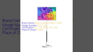 32 Inch Android Portable TV LCD Touch Screen Rotatable WiFi Floor Standing Smart TV With Battery