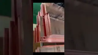 99.99% Pure T1 Copper Flat Bar For Power Stations Aerospace 85x10x5000mm Customizable