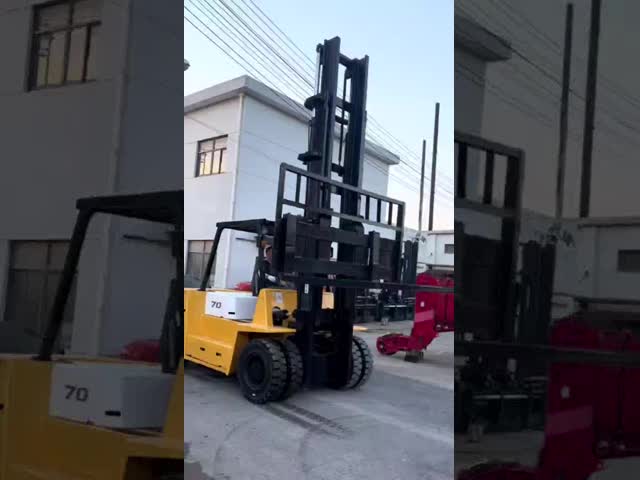 second hand contruction machiner used diesel forklift TCM from Made in China