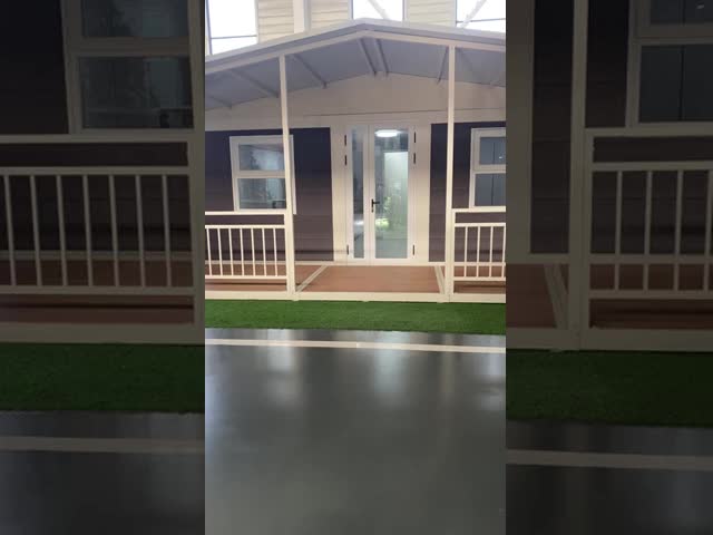 40ft Expandable Container Home with L11800 W6060 H2480mm Dimensions, Polyurethane Foam Insulation, and Wet-Dry Separation Bathroom