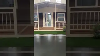 40ft Expandable Container Home with L11800 W6060 H2480mm Dimensions, Polyurethane Foam Insulation, and Wet-Dry Separation Bathroom