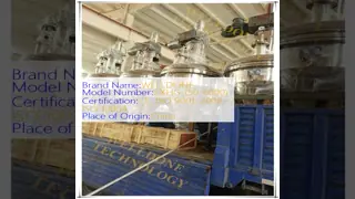 ZXHG Conical Vacuum Agitated Dryer for Citric Acid / Dextrin / Ternary Battery Materials