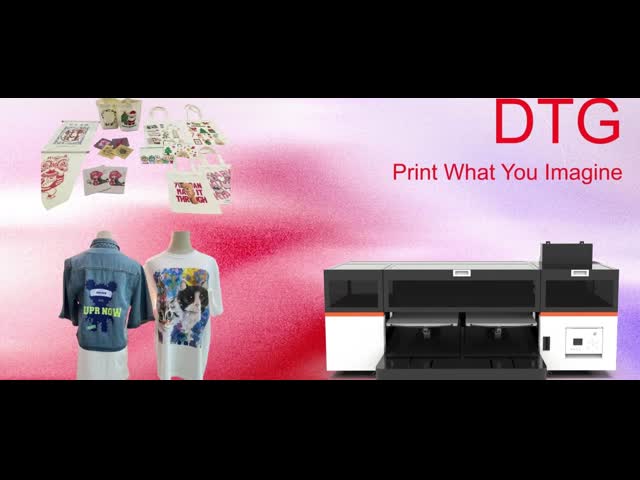 DTG Direct To Garment Dual Station Printer With Industrial Brother Print Head
