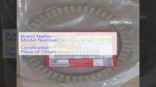 FCC Clutch Plates Honda CBF CBF0