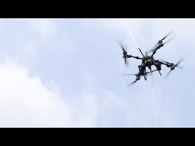 BWG-40 Window-Breaking & Fire Hose 2-in-1 Assembly With Single/Dual Launch Modes & Quick-Release Mounting