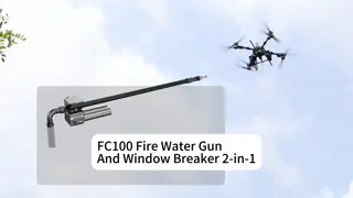 BWG-40 Window-Breaking & Fire Hose 2-in-1 Assembly With Single/Dual Launch Modes & Quick-Release Mounting