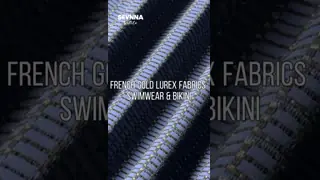 290gsm Recycled Swimwear Fabric Eco Friendly Durable Swim Material for Summer Swimwear