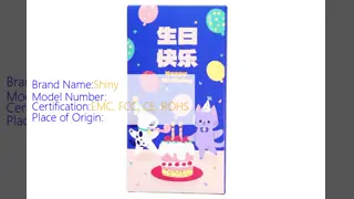 Three-dimensional Pop-up 3D Greeting Card Customizable Options Suitable for Corporate Gifts Invitations and Special Celebrations