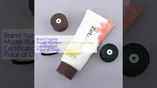 PE Shampoo Tube Packaging 90ml - 250ml Body Lotion Tube With Center Dispensing Caps
