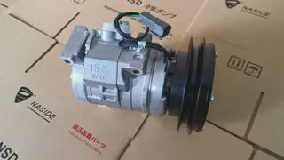 Auto AC Conditioning Compressor For 418-S62-3160 418S623160 24V Komatsu WA100 WA150 WA200