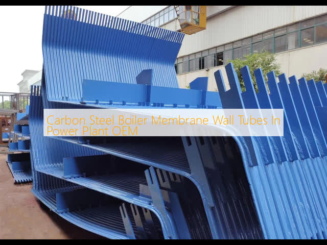 Carbon Steel Boiler Membrane Wall Tubes In Power Plant OEM