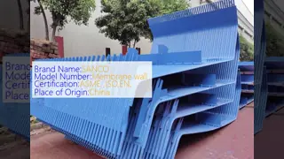 Carbon Steel Boiler Membrane Wall Tubes In Power Plant OEM