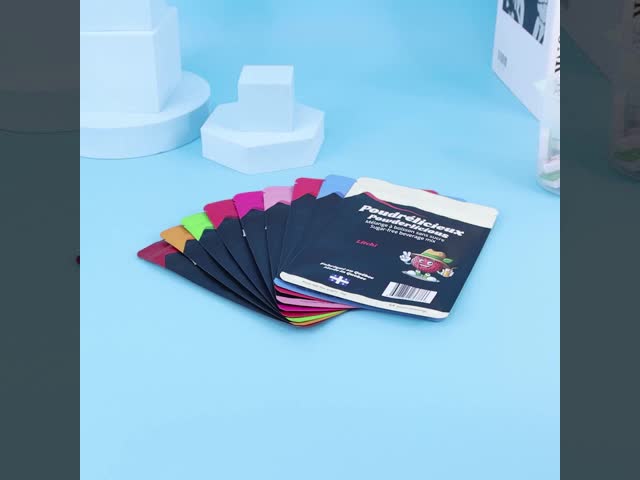 Custom Printed Zhihe Mylar Bags Moisture Proof Resealable Customized Holographic Purple Packaging Small Zip Lock 3.5g