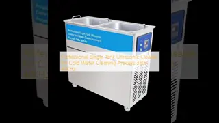 Professional Single Tank Ultrasonic Cleaner for Cold Water Cleaning Process 380v 40KHz
