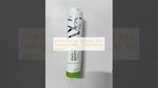 45mm Diameter Shampoo Tube Packaging 90ml - 220ml Flip Top Tubes