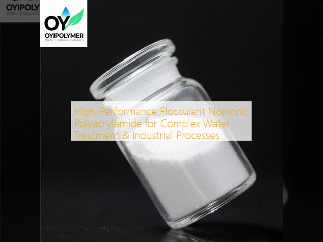 Flocculant Nonionic Polyacrylamide For Complex Water Treatment Industrial Processes