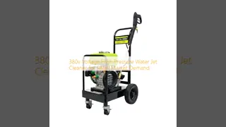 380v Voltage High Pressure Water Jet Cleaner for Retail Market Demand