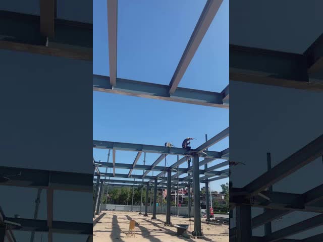 Customized Building Multiple Types Of Steel Structure Building Warehouse Workshop Garage Hangar