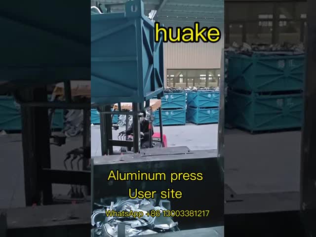 china powerful  315 Tons Metal Packer  comatctor