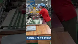 Transparent Nylon Vacuum Bag Laminate Retort Pouches  Triple-Side Seal