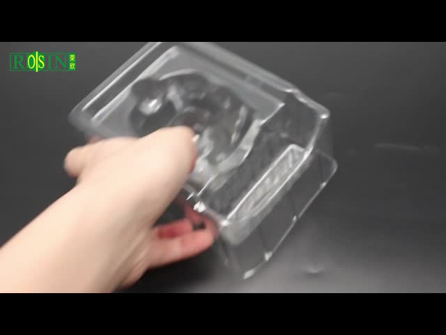 Clear PVC PET Shockproof Inner Liner packaging Box Electronic Components Blister Tray for Camera