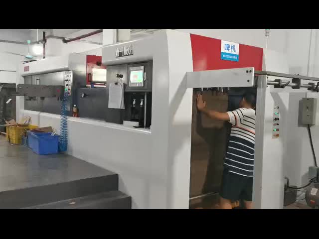 Cardboard Box Automatic Die Cutting And Creasing Machine