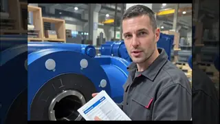 ESA Series Helical Worm Gear Motor with Hollow Shaft Output 0.18KW-22KW Power Range and 92N.m-4000N.m Torque