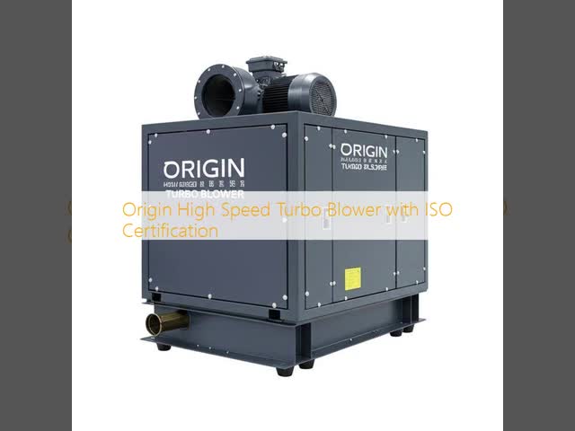 Origin High Speed Turbo Blower with ISO Certification