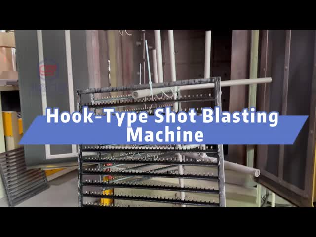 Large Section Steel Shot Blasting Machine Hook Type