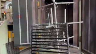 Large Section Steel Shot Blasting Machine Hook Type