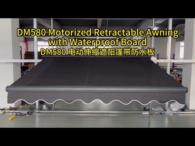 Customized Outdoor Sun Shade Aluminum Awning Half Cassette Canopy Retractable Arm Awning