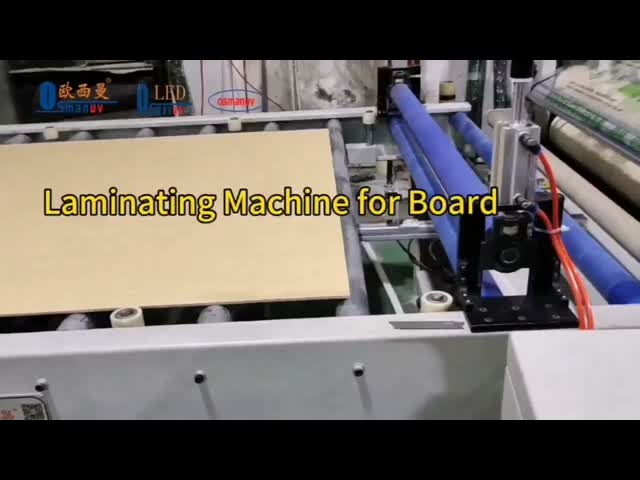 Fully-Automated Continuous Laminating Production Line for Eco-Friendly PVC Film | Designed for MDF and Particleboard
