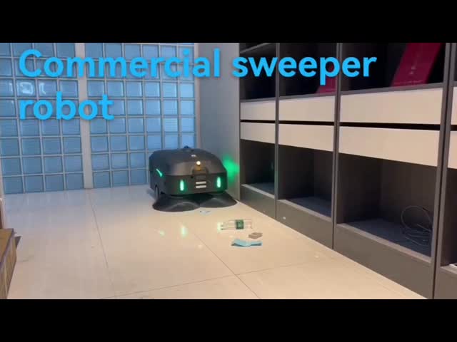 Boost productivity with a commercial sweeper robot that takes over routine floor maintenance tasks