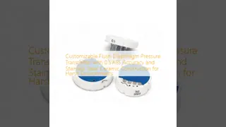Flush Diaphragm Pressure Transmitter 0.5% Accuracy